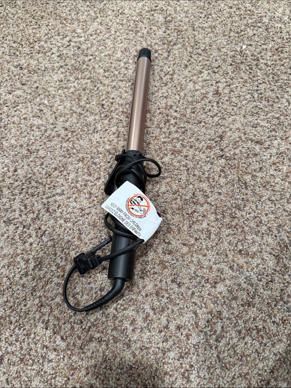 Rose Gold Curling Wand - Slim Barrel NEVER BEEN USED